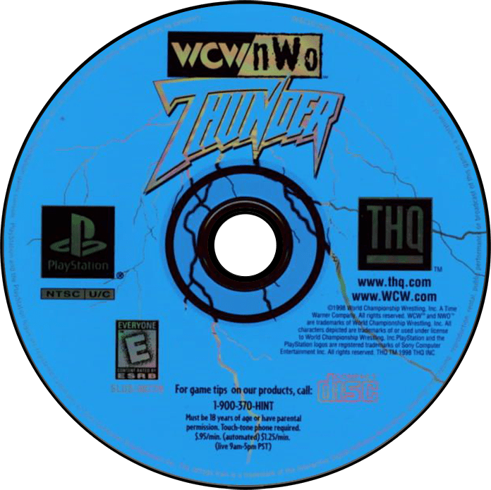 WCW nWo Thunder media 6 for Playstation